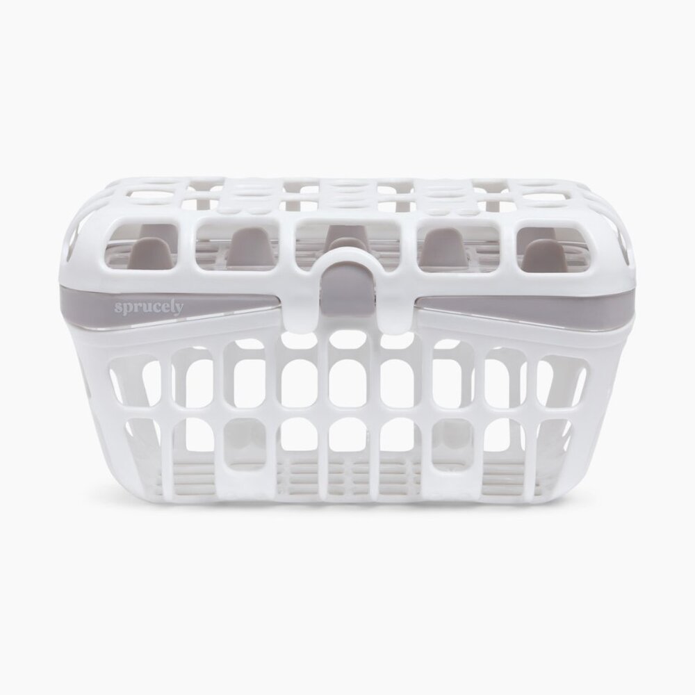 SPRUCELY High Capacity Dishwasher Basket